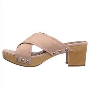 Frye Fiona Slide in Blush